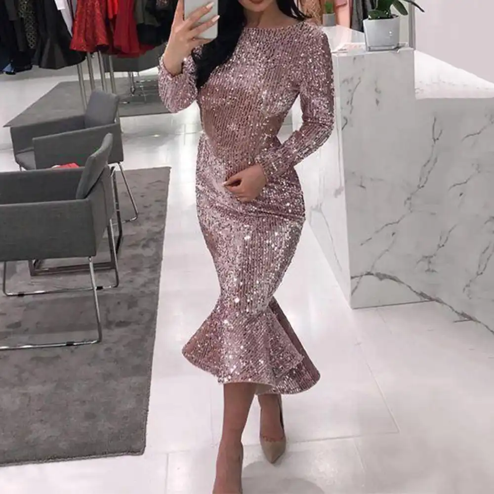 vestidos com mangas compridas