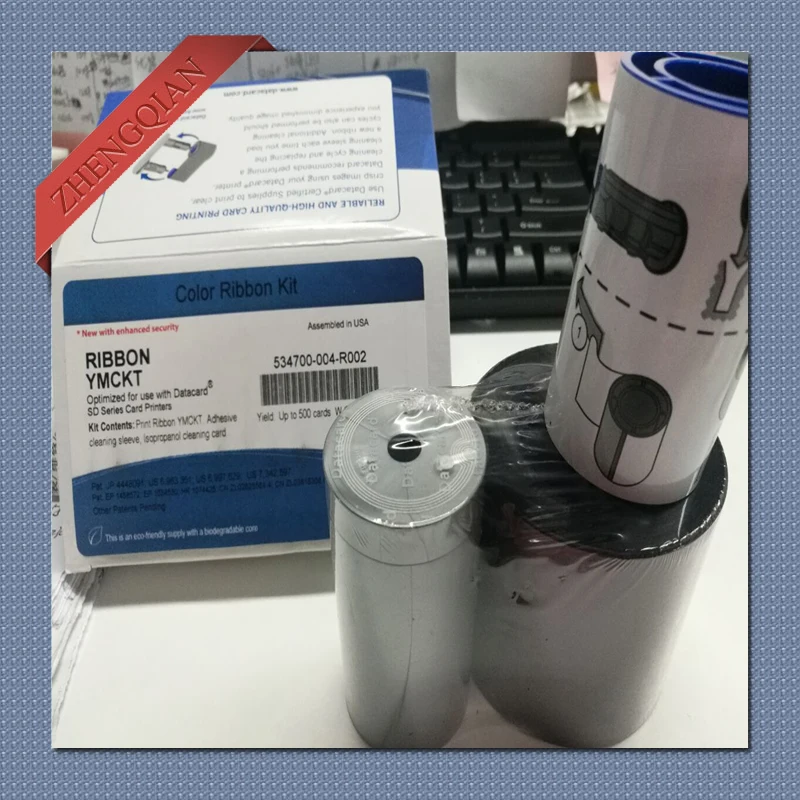 Datacard SD260 односторонний ПВХ принтер id карты использовать 534700-004-R002 YMCKT ленты
