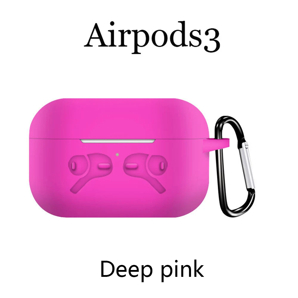 Для AirPods Pro чехол силиконовый чехол Bluetooth наушники защитная крышка наушники против царапин аксессуары эластичные гладкие чехлы