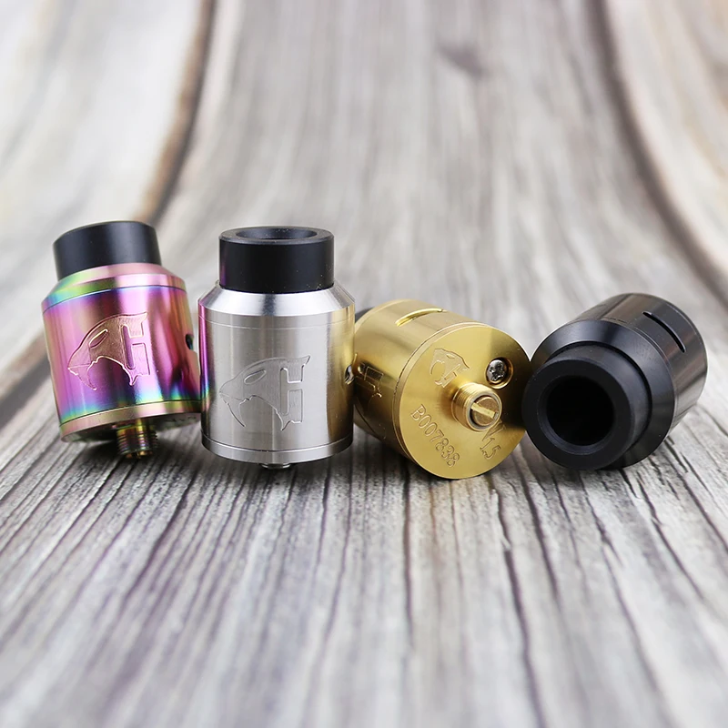 Goon RDA атомайзер 24 мм vape goon v1.5 электронная Сигарета RDA с BF PIN Нижняя Фидер PIN для 510 коробка мод механический боксмод