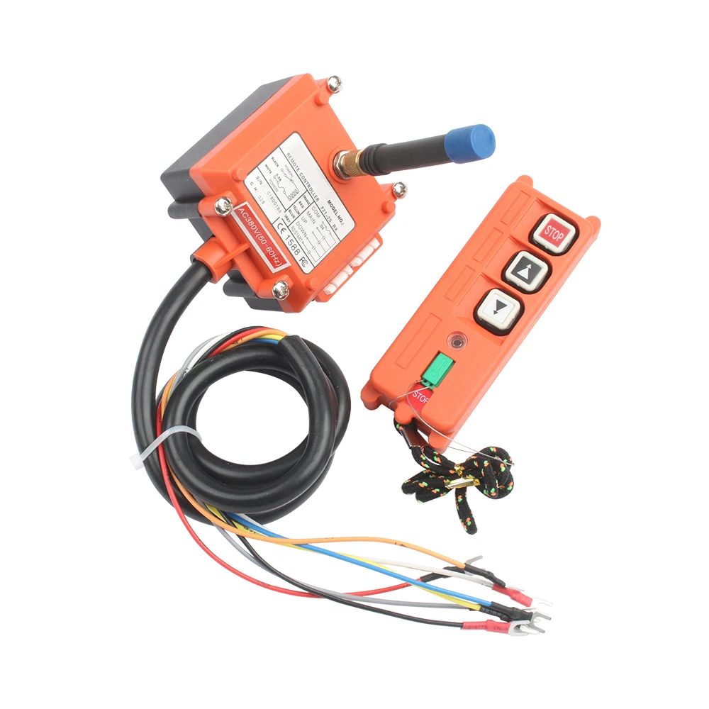 controlador remoto industrial sem fio grua eletrica 01
