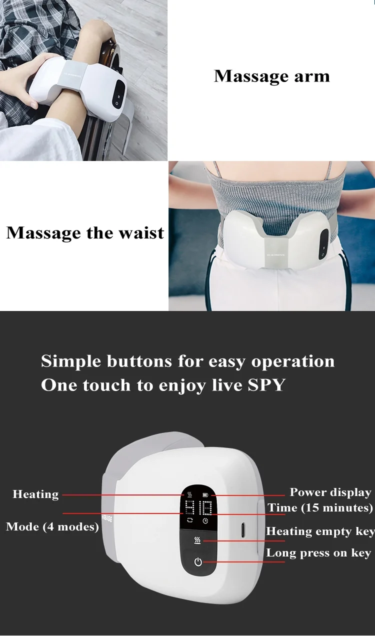 Infrared Heating Neck Shoulder Back Body Electric Massage Pillow Shiatsu Massager Device Cervical Health Relaxation 13 2