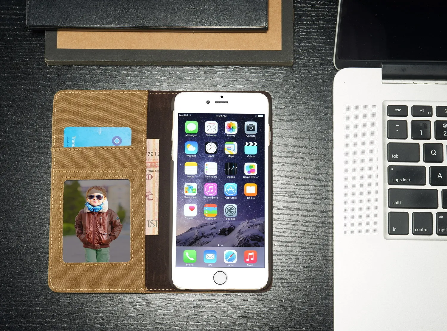 Роскошный качественный кожаный чехол-кошелек для IPhone 6 Plus, чехол для телефона 6splus из джинсовой ткани, кожаный чехол-книжка для мобильного телефона