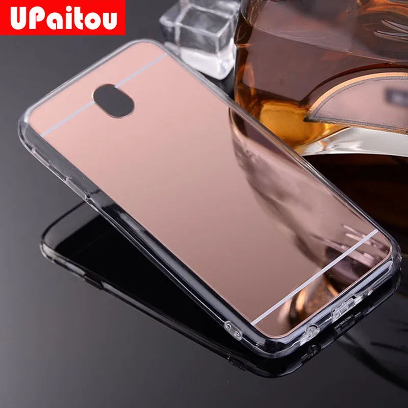 Зеркальный чехол UPaitou из ТПУ для Samsung Galaxy J5 2017 Pro J530 J530f блестящий чехол-накладка