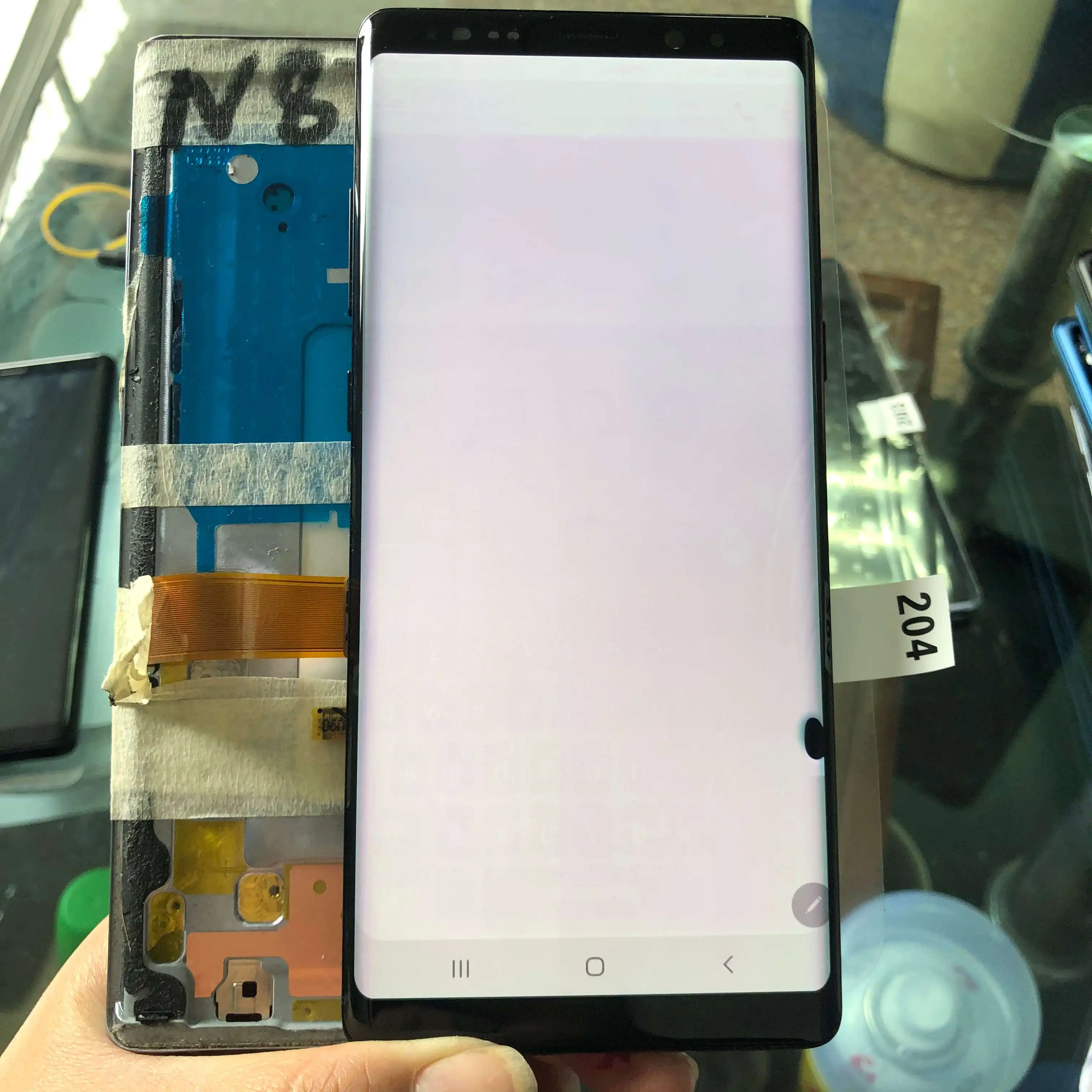 

LCD For Samsung Galaxy Note 8 N950 SM-N950F LCD Display+Touch Screen Digitizer 6.3"With Big bur-in+spot Original Amoled Assembly