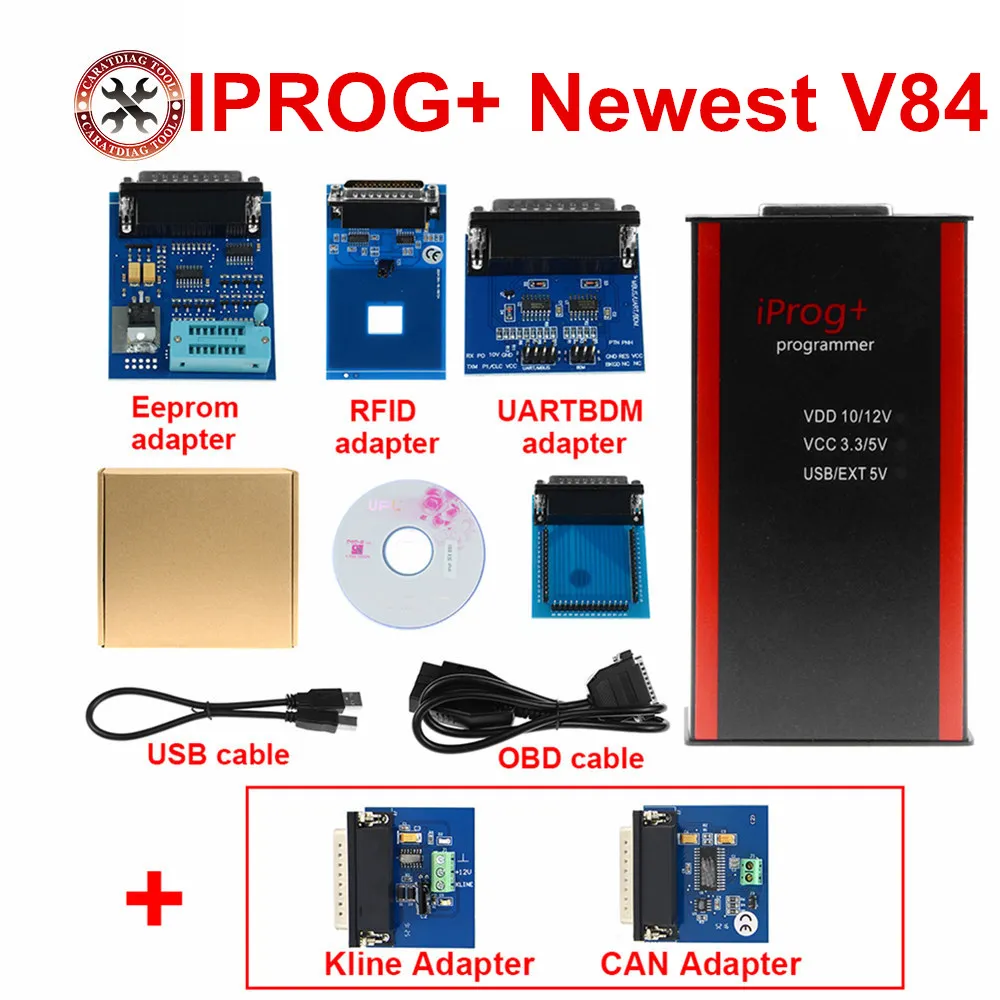 Программатор V84 Iprog + Pro поддержка IMMO коррекция пробега сброс подушки безопасности