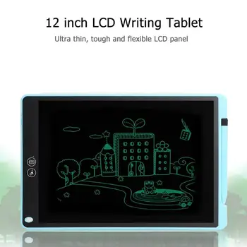

12 inch LCD Writing Tablet Pad E-writer Board with Partial Delete Function Support Dropshipping