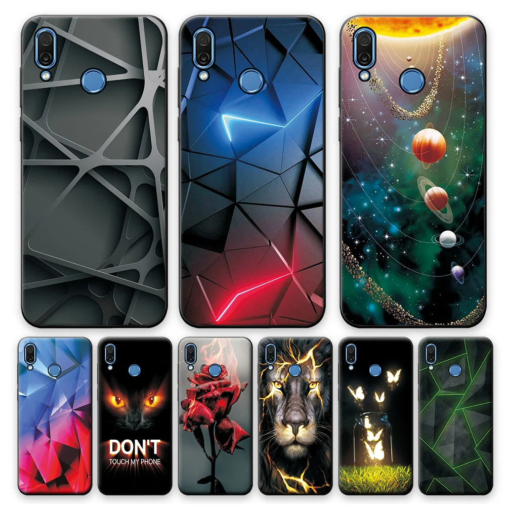 Honor Play-funda de silicona para móvil, funda trasera de TPU a la moda para Huawei Honor Play, Honor Play, 6,3