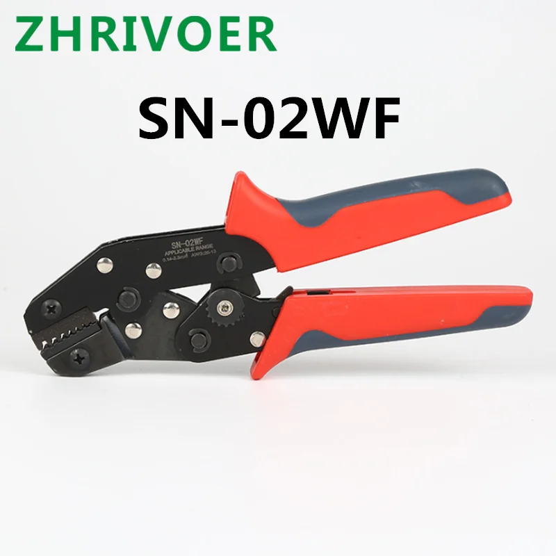 Terminal crimping pliers multifunctional crimping pliers cold pressing terminal insulation ratchet type crimping pliers