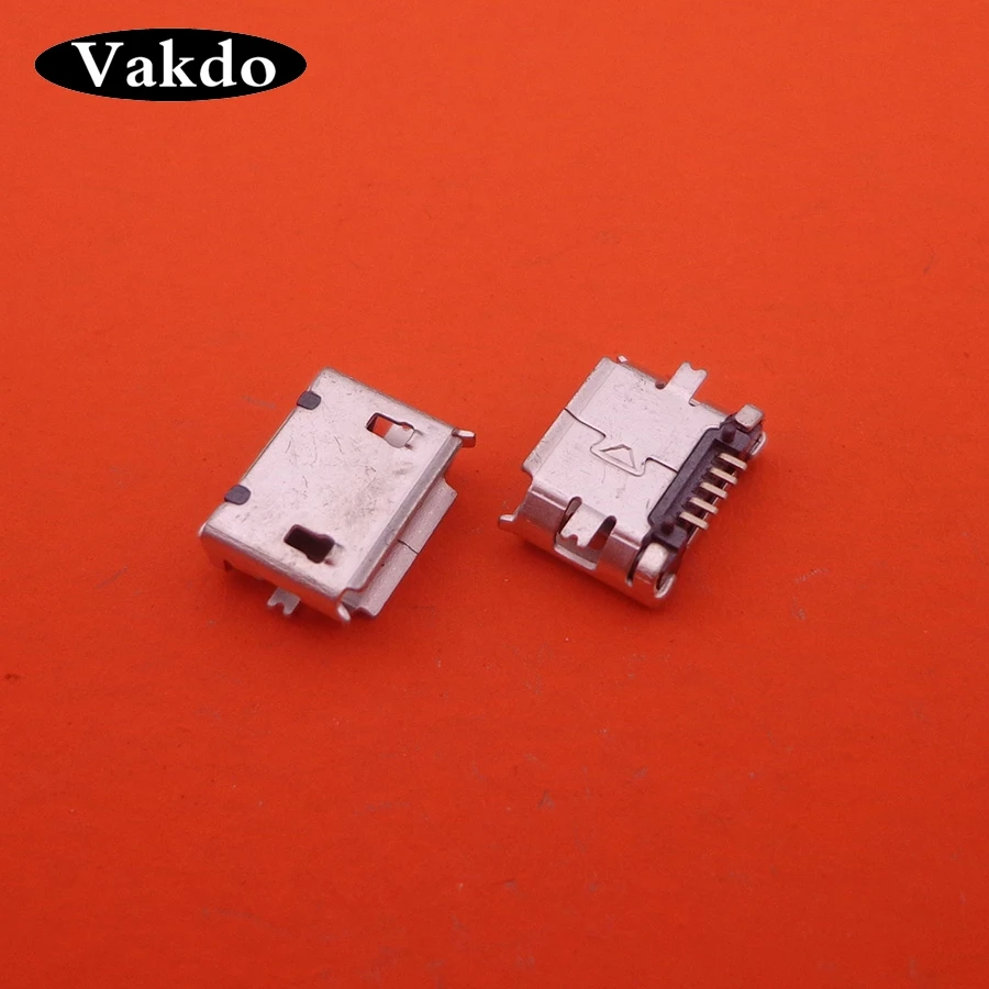 500 шт. микро мини USB Разъем гнездо 5PIN зарядное устройство порт для зарядки Замена