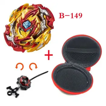 

Original Beyblade Burst B-149 B-145 With Launcher BAyblade Blades Top Spinning Toys For Children Metal Plastic Fusion 4D Gift
