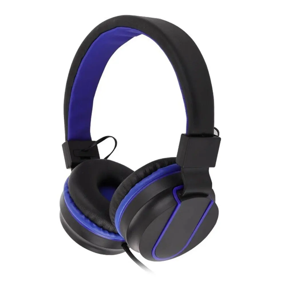 

Stereo 3.5mm Wired Headsets Headphones with Mic Sports Earphones for PC Gamer Computer Laptop PS4