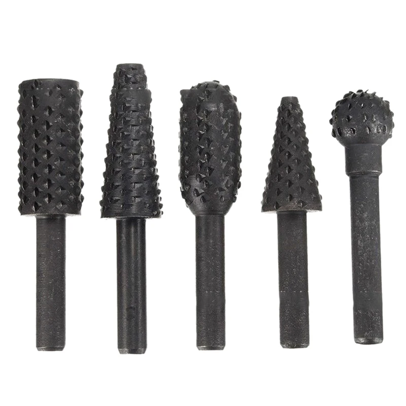 5 шт. набор фрез для дрели 6 мм 1/4 дюйма |