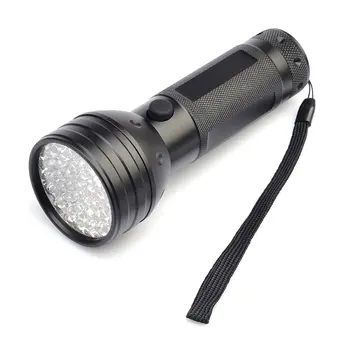 

ICOCO 51 LED UV Torch Light 395nm Multifunction Ultraviolet Flashlight Pet Urine Stain Detector for Scorpions Inspection Sale