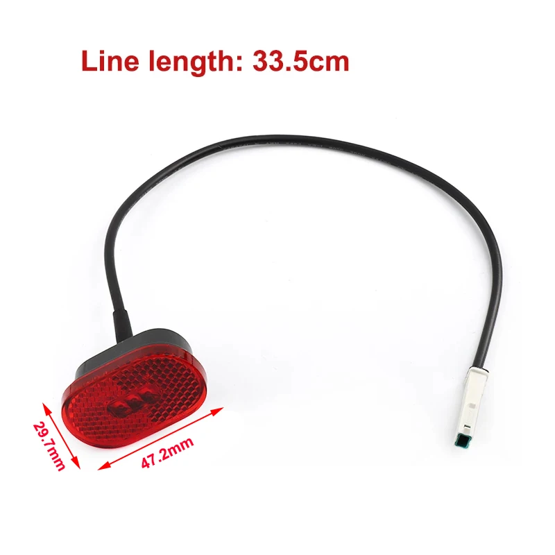 Brake Light Xiaomi Pro 2 Electric Scooter Rear TailLight Lamp LED Skateboard Stoplight Fender Parts