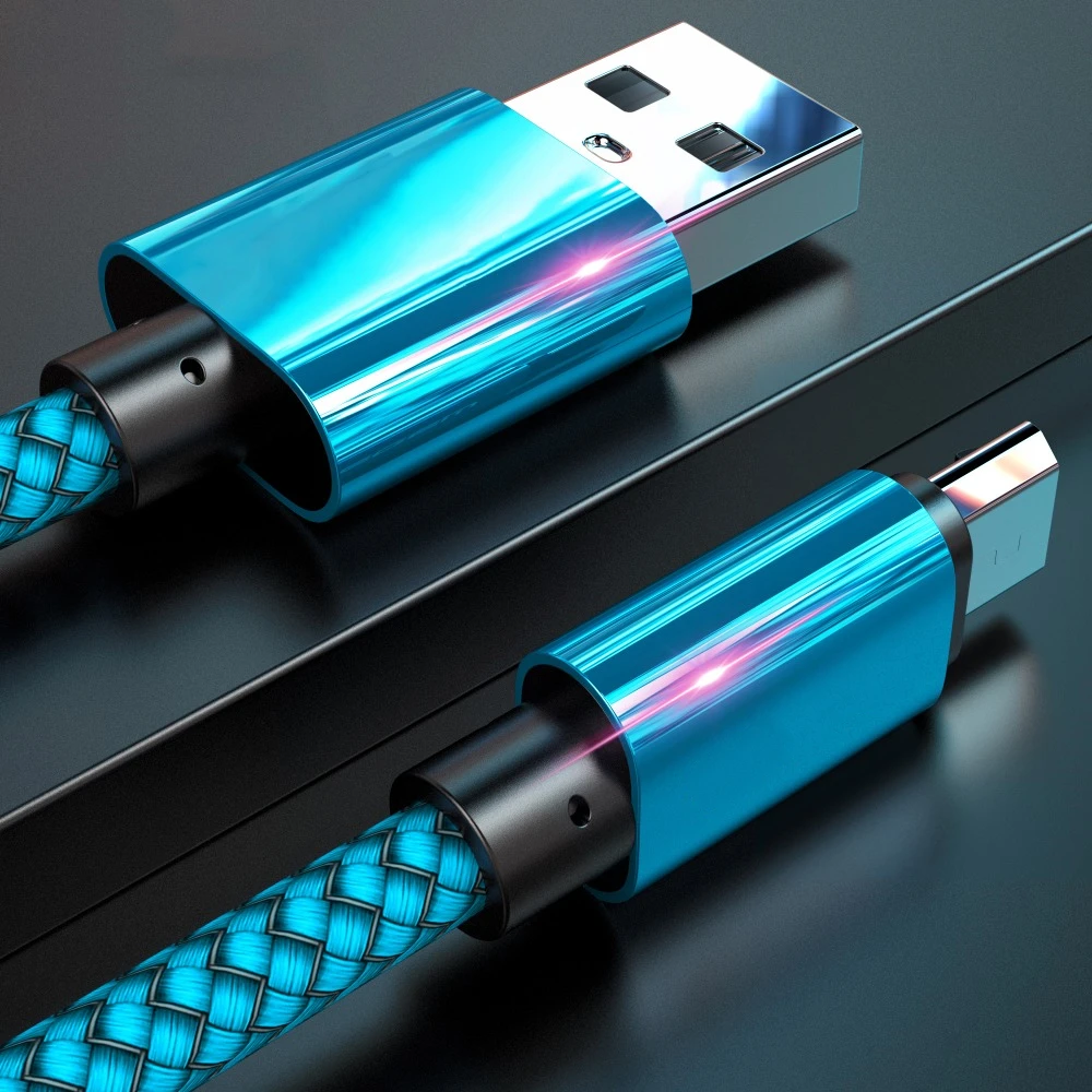 Micro usb type c кабель 1 м 2 Быстрая зарядка USB для передачи данных samsung S6 S7 Xiaomi 4X LG планшет