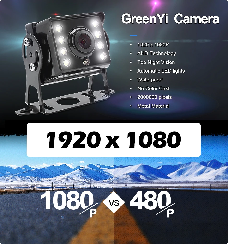  DVR ڴ  ,  ĸ   AHD ī޶, IPS Ʈ , 4 ä, AHD1920x1080P, 7 ġ