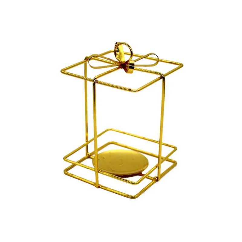 S-Square Скандинавском стиле 3D геометрический подсвечник Металлический Подсвечник Бра Свадебная вечеринка домашний декор E65B - Цвет: S-Square