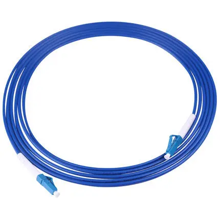 LC UPC LC UPC Patchcord Armored 1m to 15m Simplex Ftth Cable  PVC Fibra Optica Patch Cable  Ftth FC LC Cable  Jumper