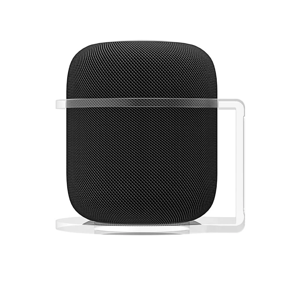 

APPLE Home Pod Loudspeaker Box Acrylic Wall Stickers Holder Apple Smart Audio Strong 3M Glue Holder