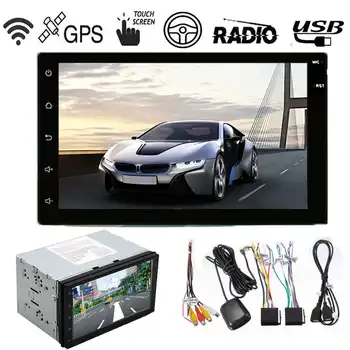 

2 DIN Car Radio MP5 Player 7 Inch Android 6.0 WIFI Stereo Touchs Screen HD Car Multimedia Player with GPS 16GB