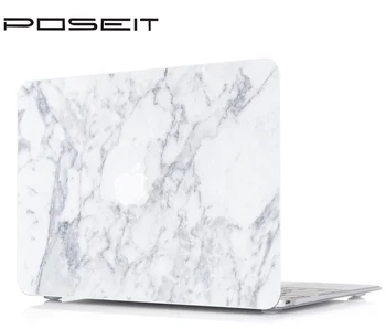

Marble Laptop Protective Hard Shell Case + Keyboard Cover Skin Set For Apple Macbook Air Pro Retina Touch Bar 11 12 13 15 16 "