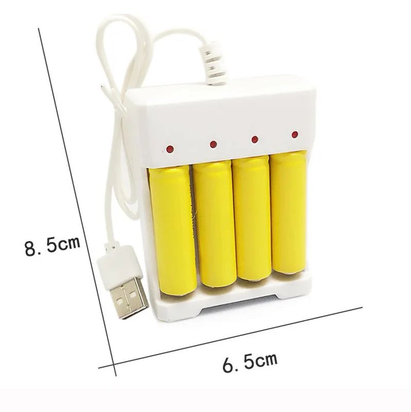 USB 3 слота/4 слота Быстрая зарядка зарядное устройство защита от короткого замыкания AAA и AA Аккумуляторная батарея станция высокое качество