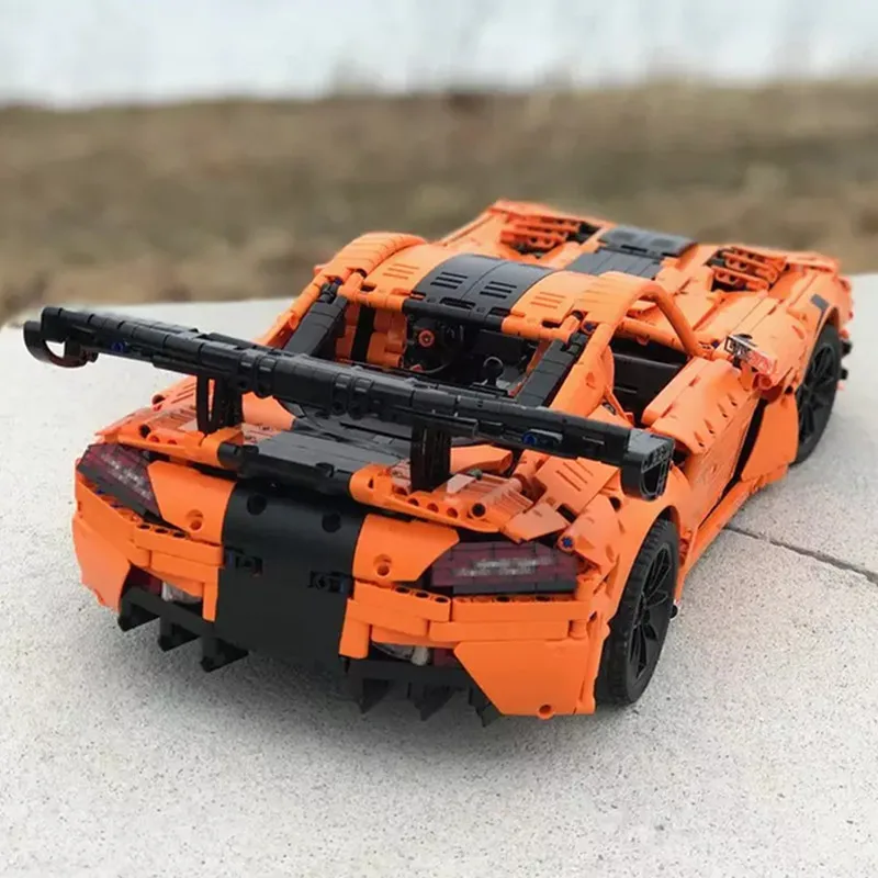 Новый Технология серии Гадюка ACR MOC 13655 Двойной monster motor спортивный автомобиль
