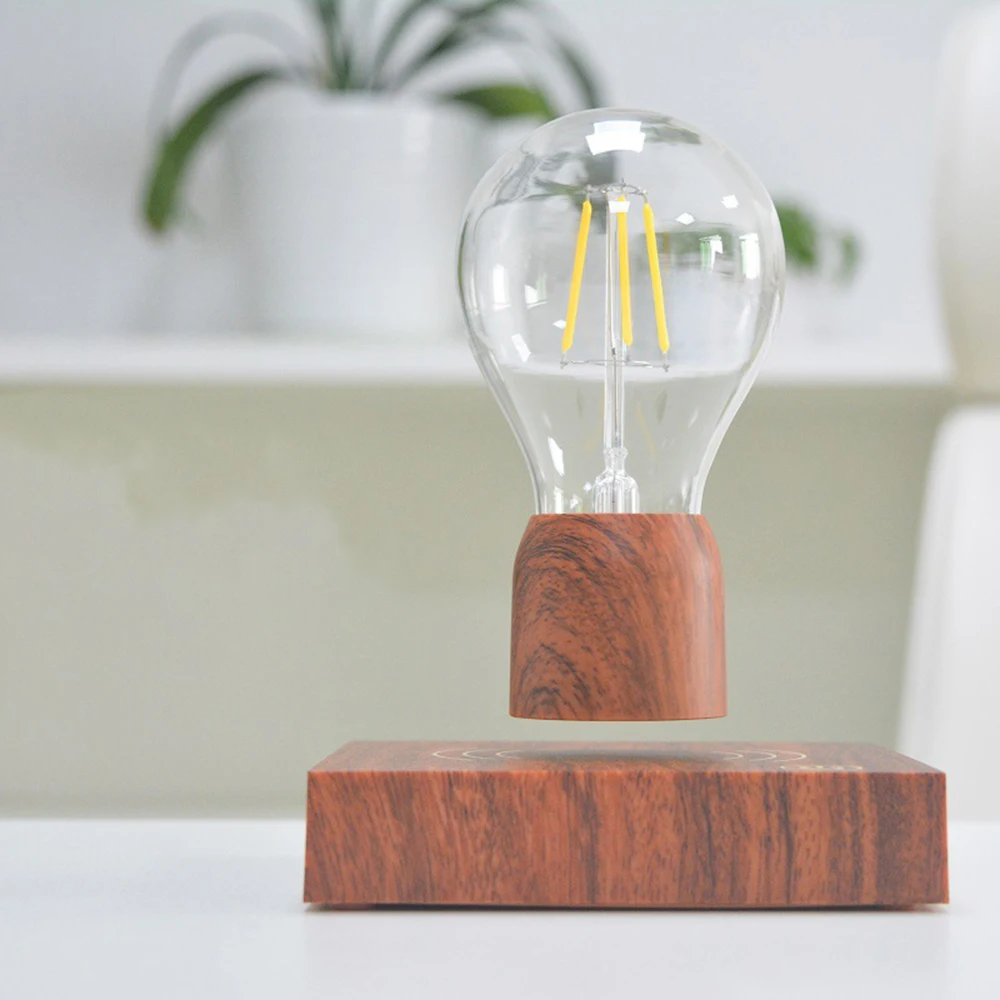 

Multifunctional LED Decor Magnetic Levitation Bulb Night Light Electronic Lamp Gift Hover Magic Sensor Home Office Decoration