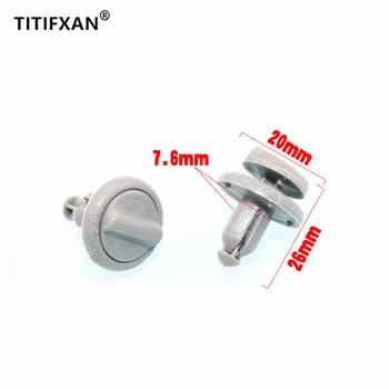 

10PCS Car trunk decorative board skirt lining clip for Nissan X-Trail Sunny Bluebird Livina Tiida Qashqai plastic fasteners