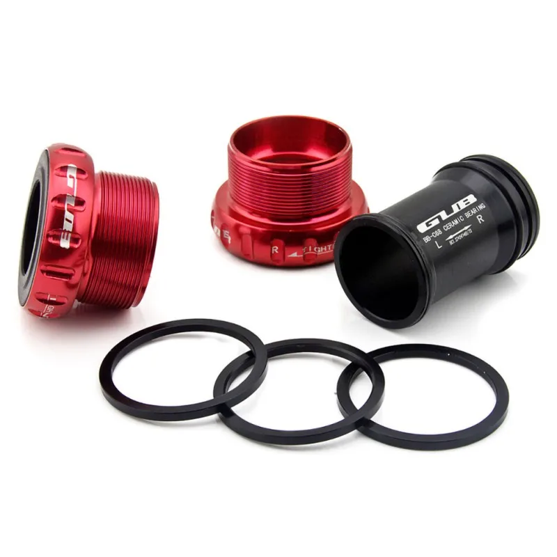 

GUB C-68 Bicycle Parts Adapter Bicycle Press Fit Bottom Derailleur Chain Aluminum Alloy Guard Gear Bracket Rear Bottom Brackets