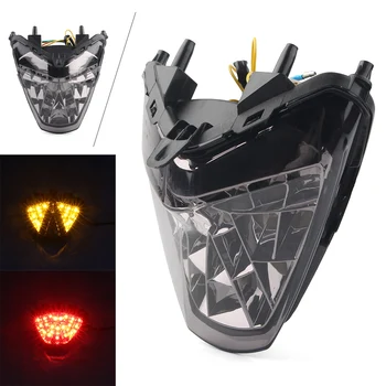 

Motorcycle Smoke Real Tail Light Waterproof LED Brake Turn Signals Taillight for HONDA CBR300R CBR250R CB300F