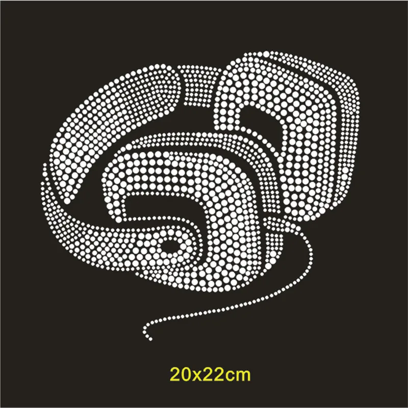 

Thermal Stickers for Clothes, Custom Headset Strass Appliques for Crafts, Iron On Transfer Tops, Hotfix Crystal Bling
