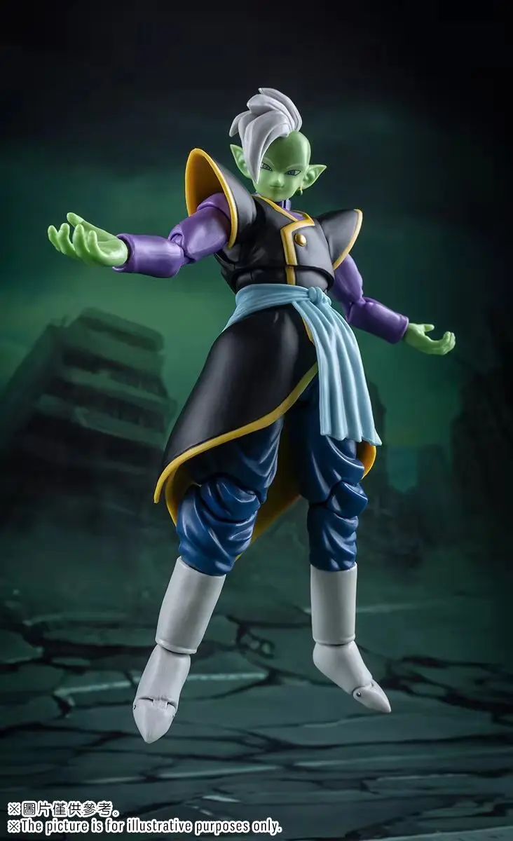 NEW ARRIVES Demoniacal Fit SHF God of Creation Zamasu True Believer Goku PVC Action Figure Figurals