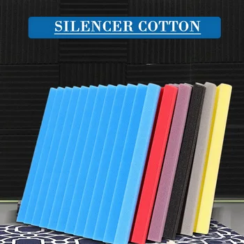 

1 PC Soundproofing Foam Studio Acoustic Panels Studio Foam Wedges 30*30*2.5cm Soundproof Absorption Treatment Panel