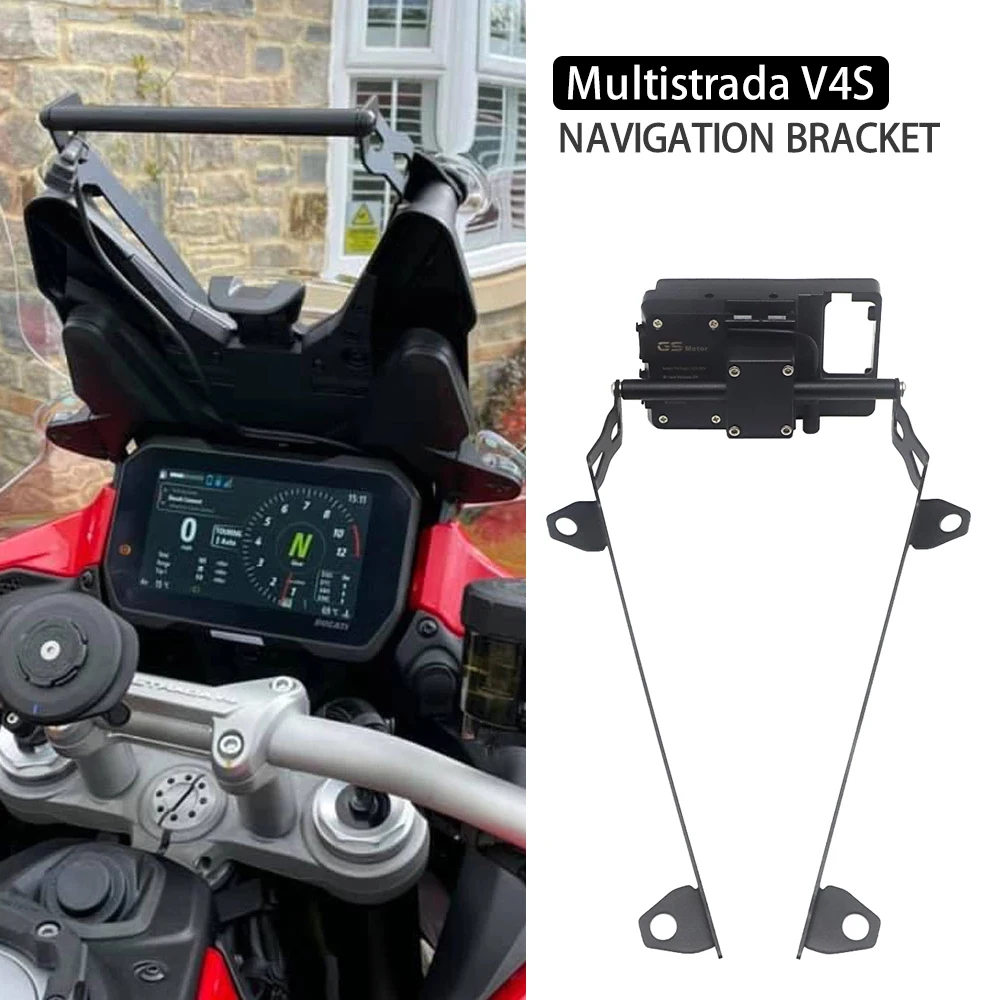 Motorcycle Mobile Phone Navigation GPS Bracket Board For DUCATI