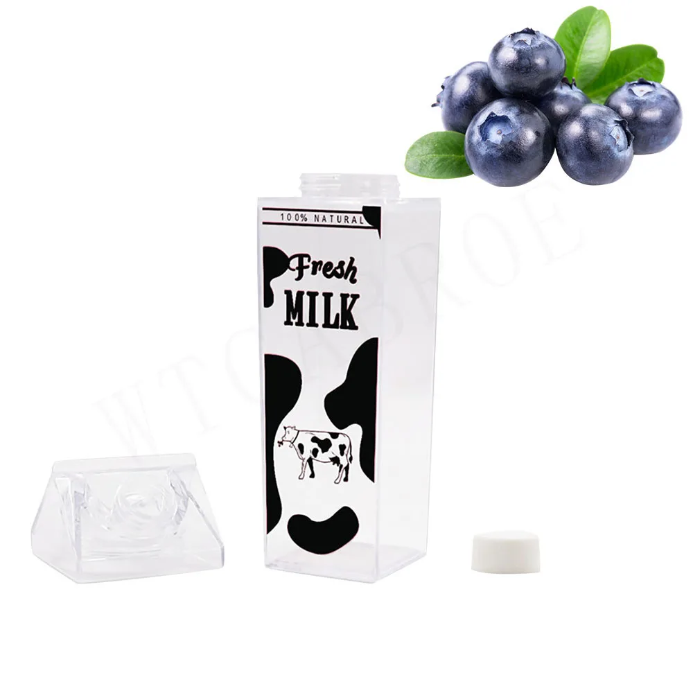 color 7 My Kitchen Items Cute Milk Water Bottle Drinkware For Adults Children Drinking Drink Lemon Juice Bicycle Outdoor Sport Bottles - Цвет: color 7