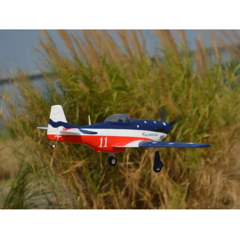 航空機・ヘリコプター R/C PLANE KIT Super Mustang Miss America HOOKLL P51 Miss America 1200mm Wingspan EPO RC Airplane