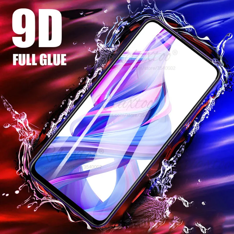 Защитное стекло 9D для Huawei honor 9X 8X 8C 8S pro пленка экрана Honor hono 9 8 x c s x8 полное покрытие