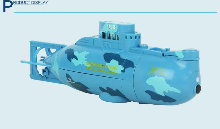 Шестиканальный мини Радиоуправляемый модель подводных лодок подводный Электрический пульт дистанционного управления корабль ребенок играть в воде забавные Рыбки Аквариум игрушка