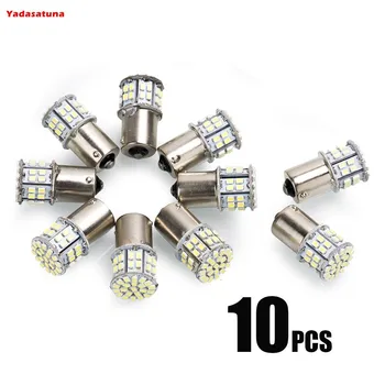 

10 Unidades Lampadas 50 Led Ba15s 1 Polo Branca P21w 1156 12 VOLTS 2 orders