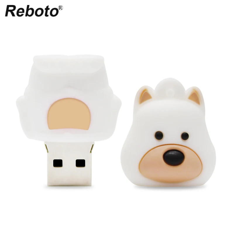 Mini Figure USB Flash Pendrive Cartoon Silicone Memory Stick 64GB 32GB 16GB 8GB Flash Disk U Stick For PC