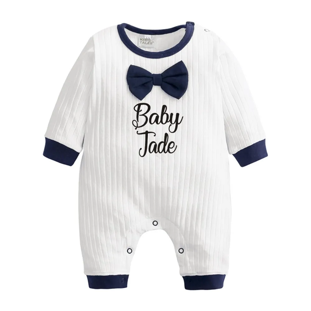 personalized baby romper