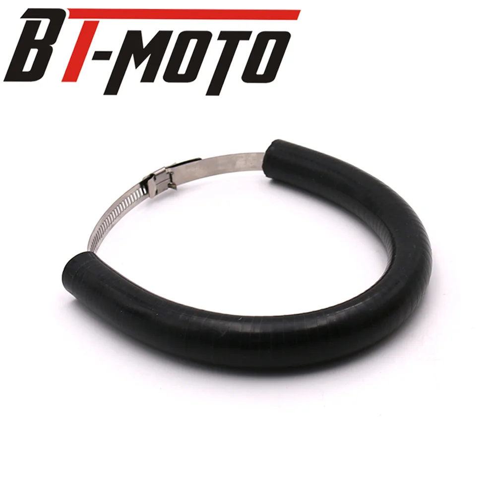 Мотоцикл выхлопной трубы защиты защитная крышка для SUZUKI RM250 RMZ250 RMZ450 RMX250 DR250 DRZ400 DR650 250-650CC - Цвет: C black