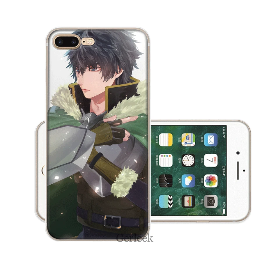 Чехол для телефона iPhone XR X XS Max iPhone 7 8 6 6S Plus 5 5S SE, чехол для экрана hero Naofumi Iwatani Shell