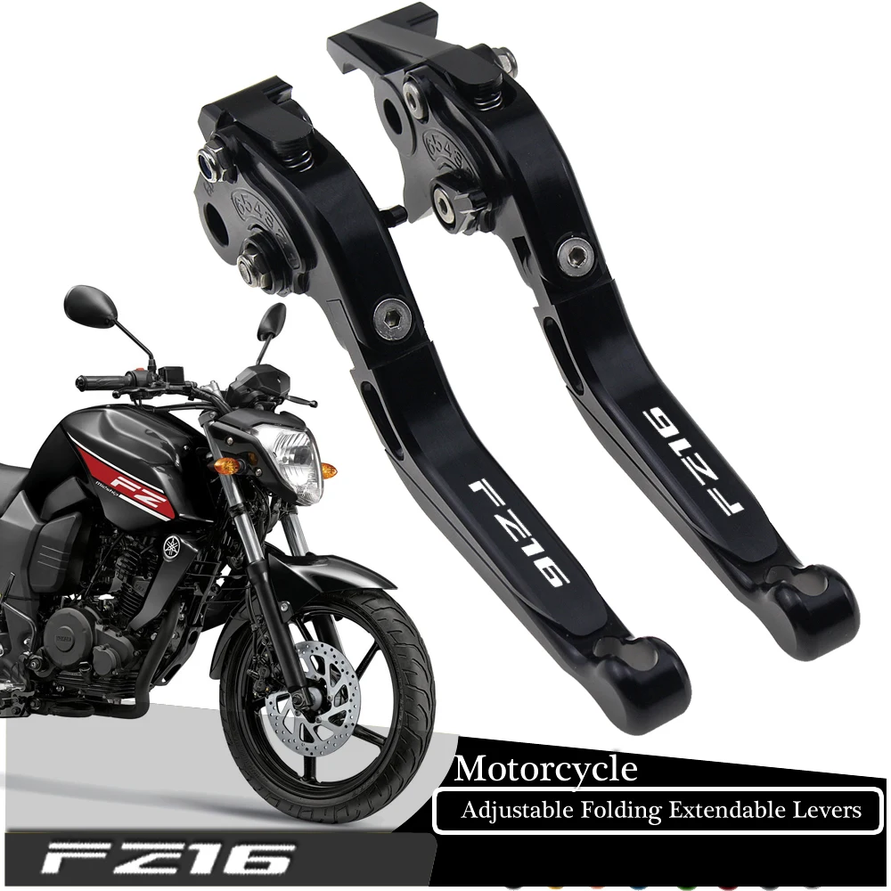 de embrague de frenos para motocicleta, accesorios plegables FZ16 para Yamaha FZ 16 FZ16 2008 2015 2016 2017 2018|Palancas, cuerdas y cables| - AliExpress