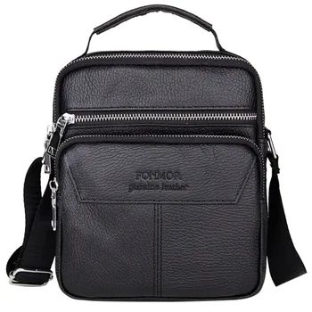 

2019 Retro Multi-Function Bag Large Capacity Men's Business Bag Shoulder Bag PU Leather Waterproof Handbag 1126