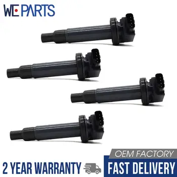 

Set of 4 Ignition Coil For Toyota Echo YARIS VIOS CAMRY 90919-02240/90080-19021/Dmb902