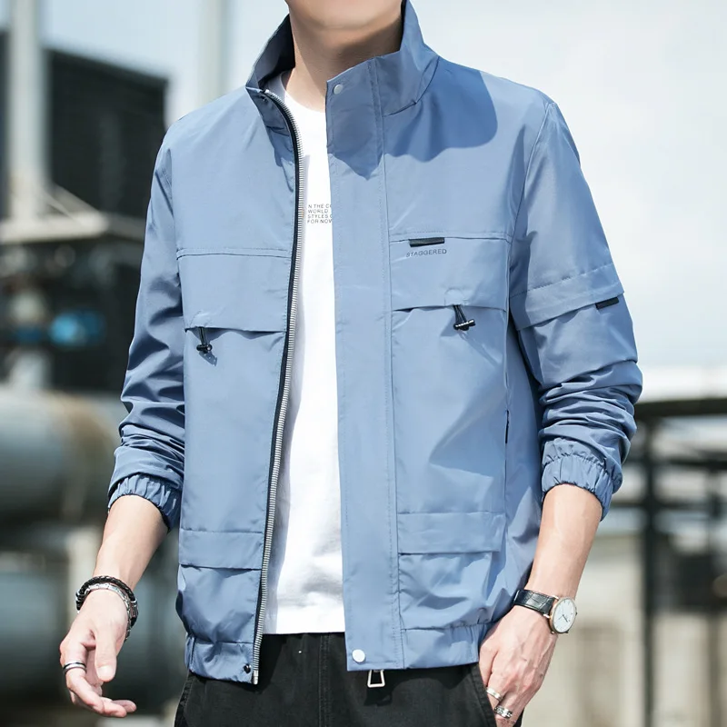 オンライン ショッピング メンズ野球帽 韓国のファッションジャケット カジュアル 高品質 人気 男性用 21 郵送送料無料 Ongoing Southloopmarket Com