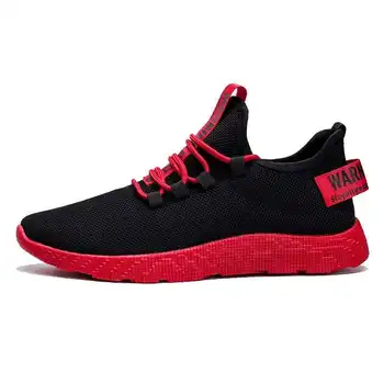 

2019 New Men Casual Shoes Flat Cushion Sport Shoes Men Mesh Light Breathable Spring Outdoor Sneakers Summer Running Sneakers